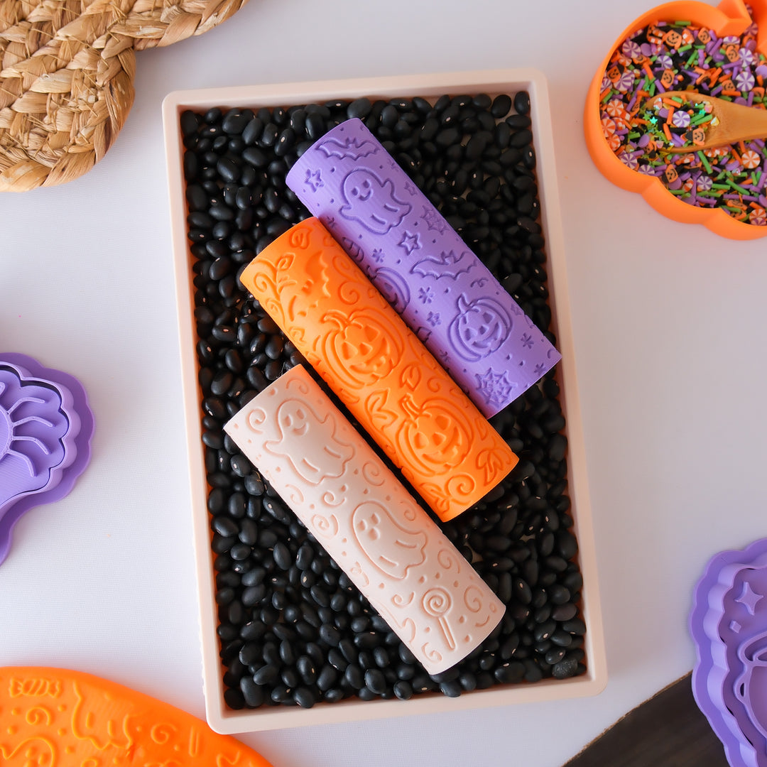 Eco Textured Roller | Halloween Rollers | Set of 3
