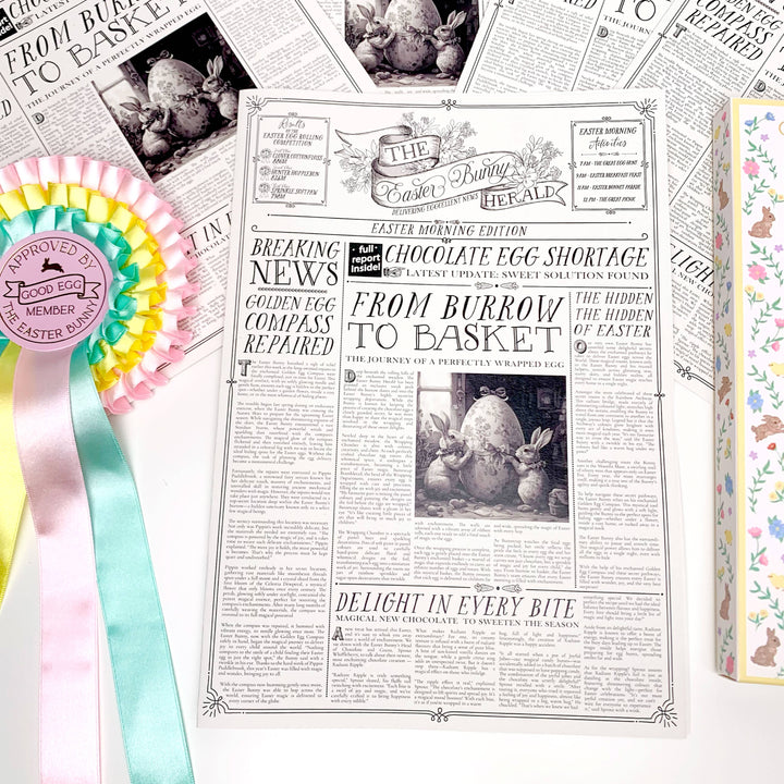 Easter Newspaper Activity Booklet - Set of 2