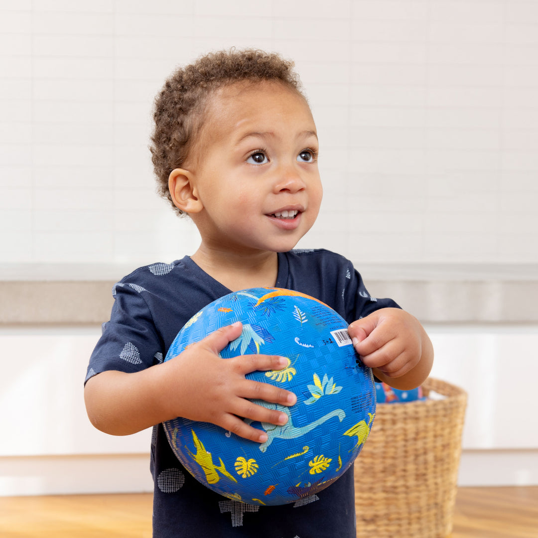 7 Inch Playground Ball | Dino Land (blue)