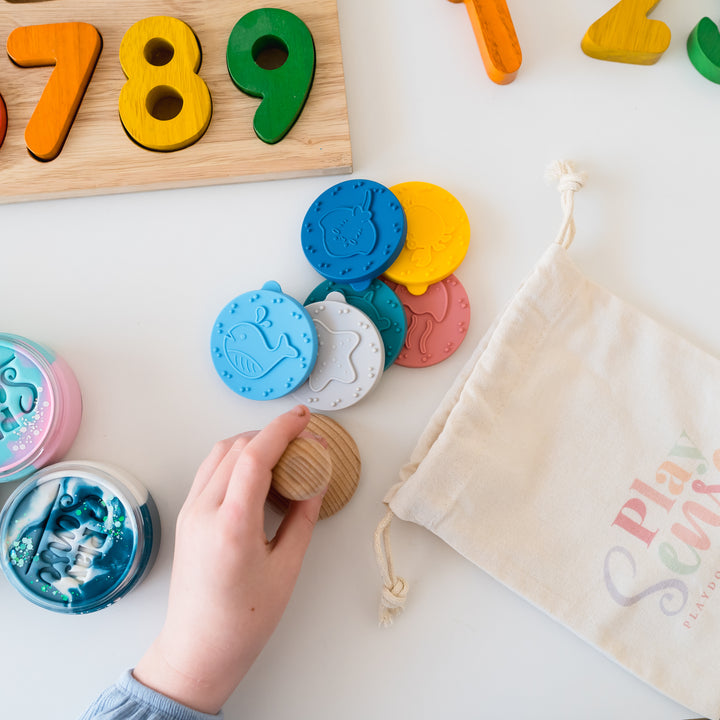 Play Sense Playdough Stamps | Under the Sea