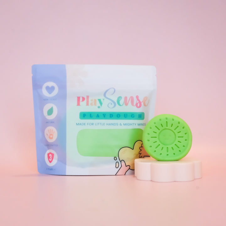 Play Sense Dough | Pastel Green | Fresh Cucumber Scented