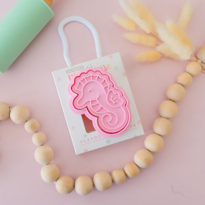 Eco Playdough Stamp | Mermaid Seahorse