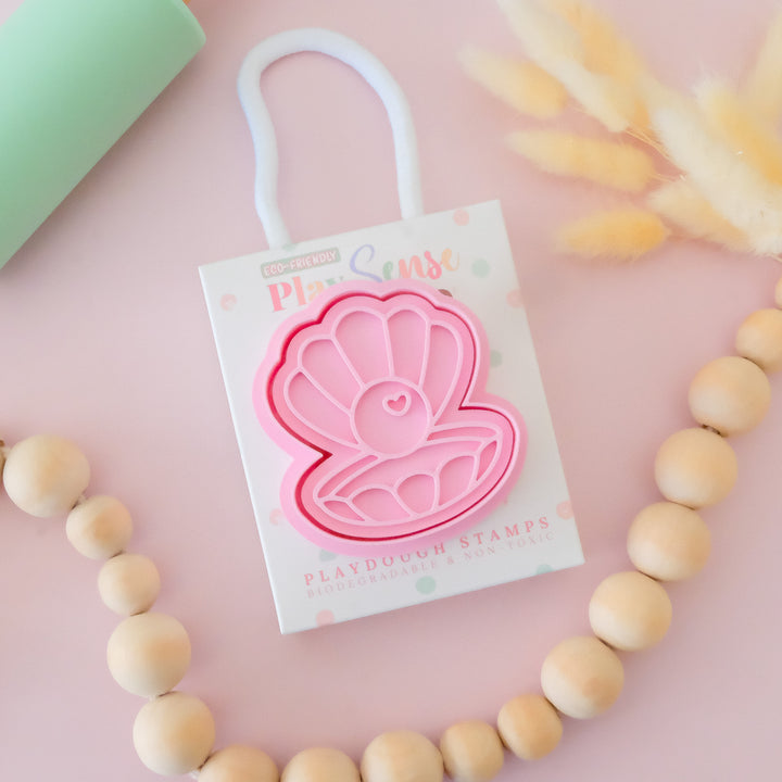 Eco Playdough Stamp | Mermaid Shell