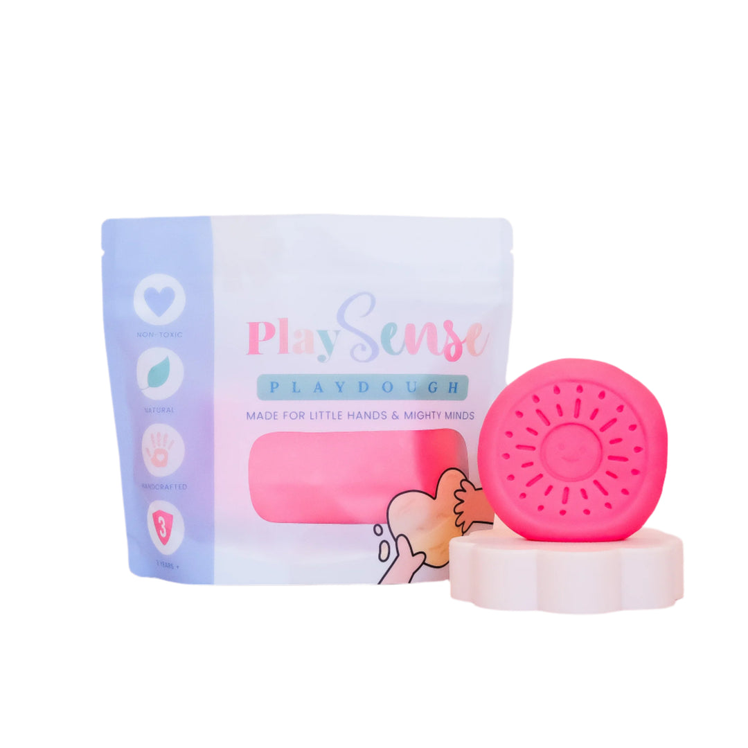 Play Sense Dough | Bright Pink | Raspberry Candy Scented