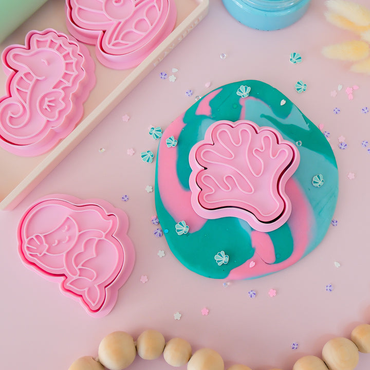 Eco Playdough Stamp | Coral
