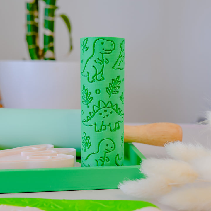 Eco Textured Roller | Dinosaur