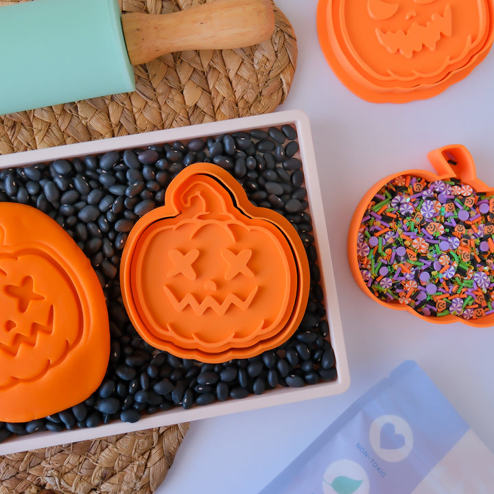 Eco Playdough Stamp | Halloween | Pumpkin One