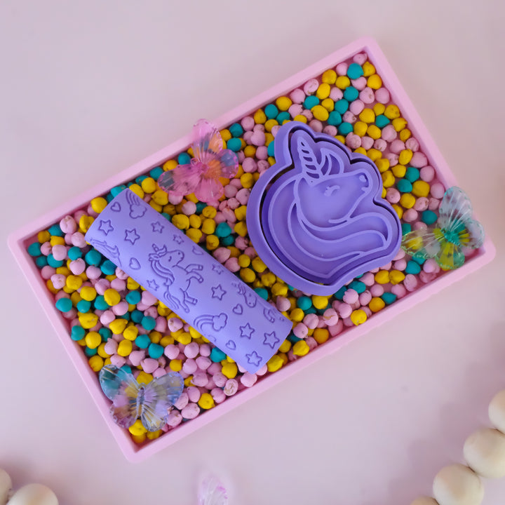 Eco Textured Roller | Unicorn