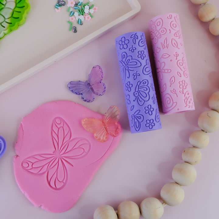 Eco Textured Roller | Butterfly