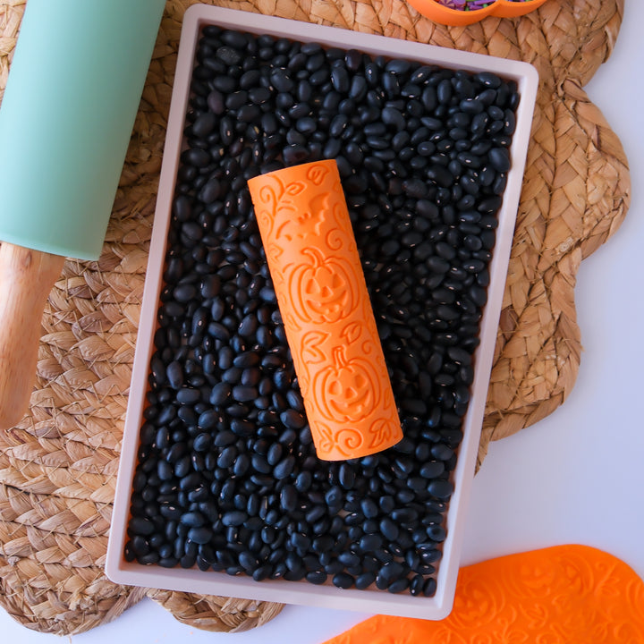 Eco Textured Roller | Halloween | Pumpkin Roller