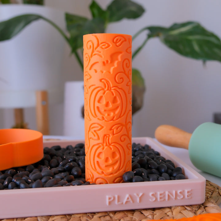 Eco Textured Roller | Halloween | Pumpkin Roller