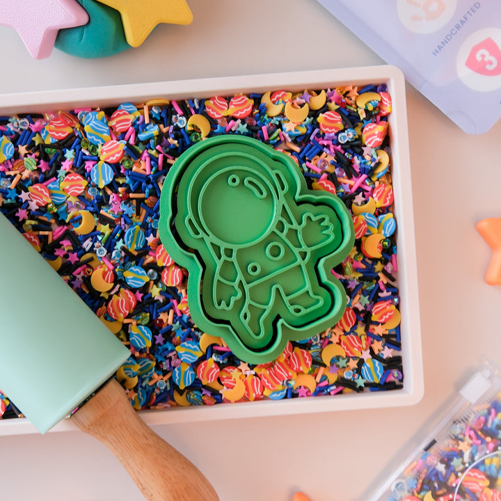 Eco Playdough Stamp | Space | Astronaut 1