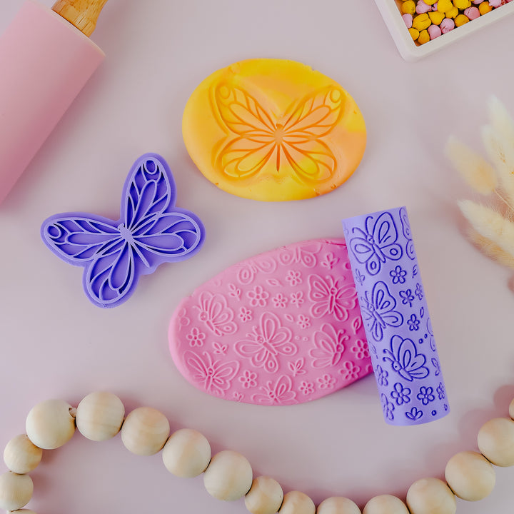 Eco Textured Roller | Butterfly