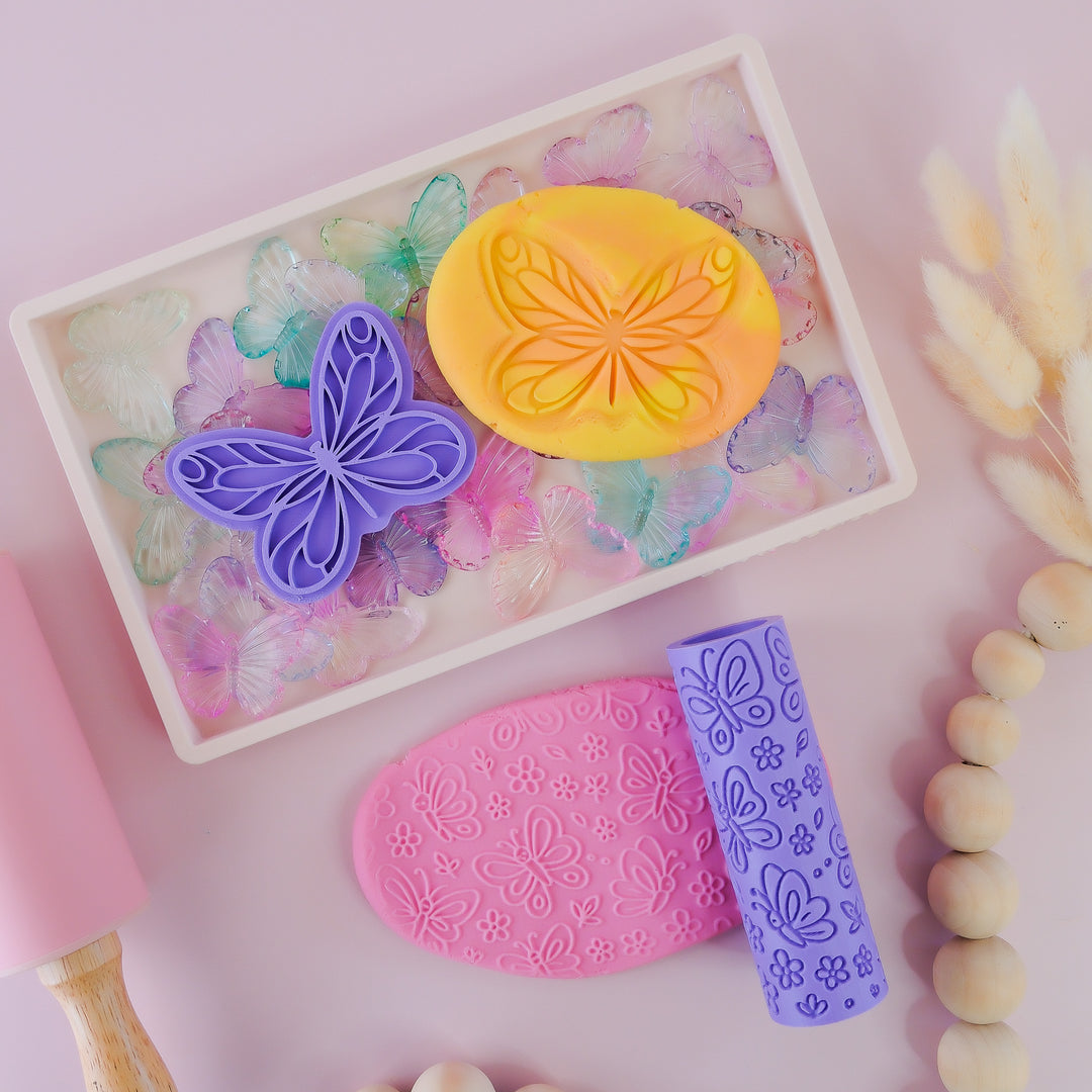 Eco Textured Roller | Butterfly