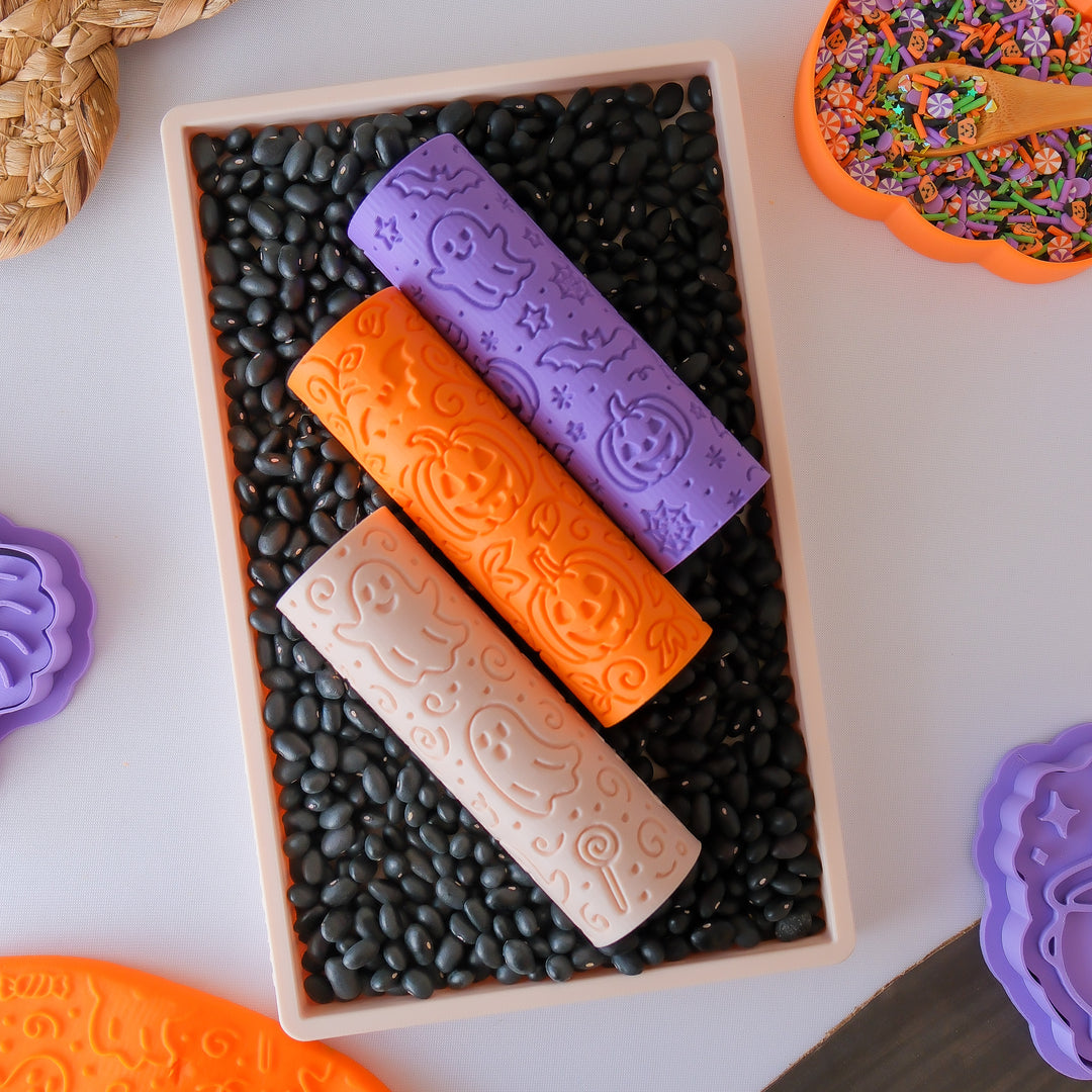 Eco Textured Roller | Halloween | Set of 3