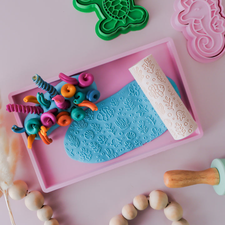 Eco Textured Roller | Ocean Life