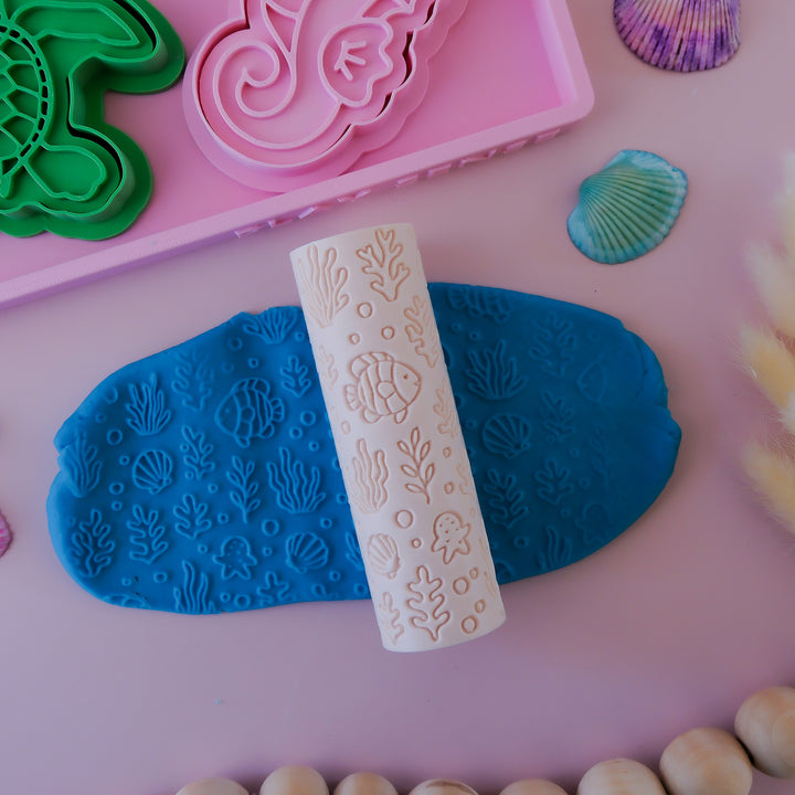 Eco Textured Roller | Ocean Life
