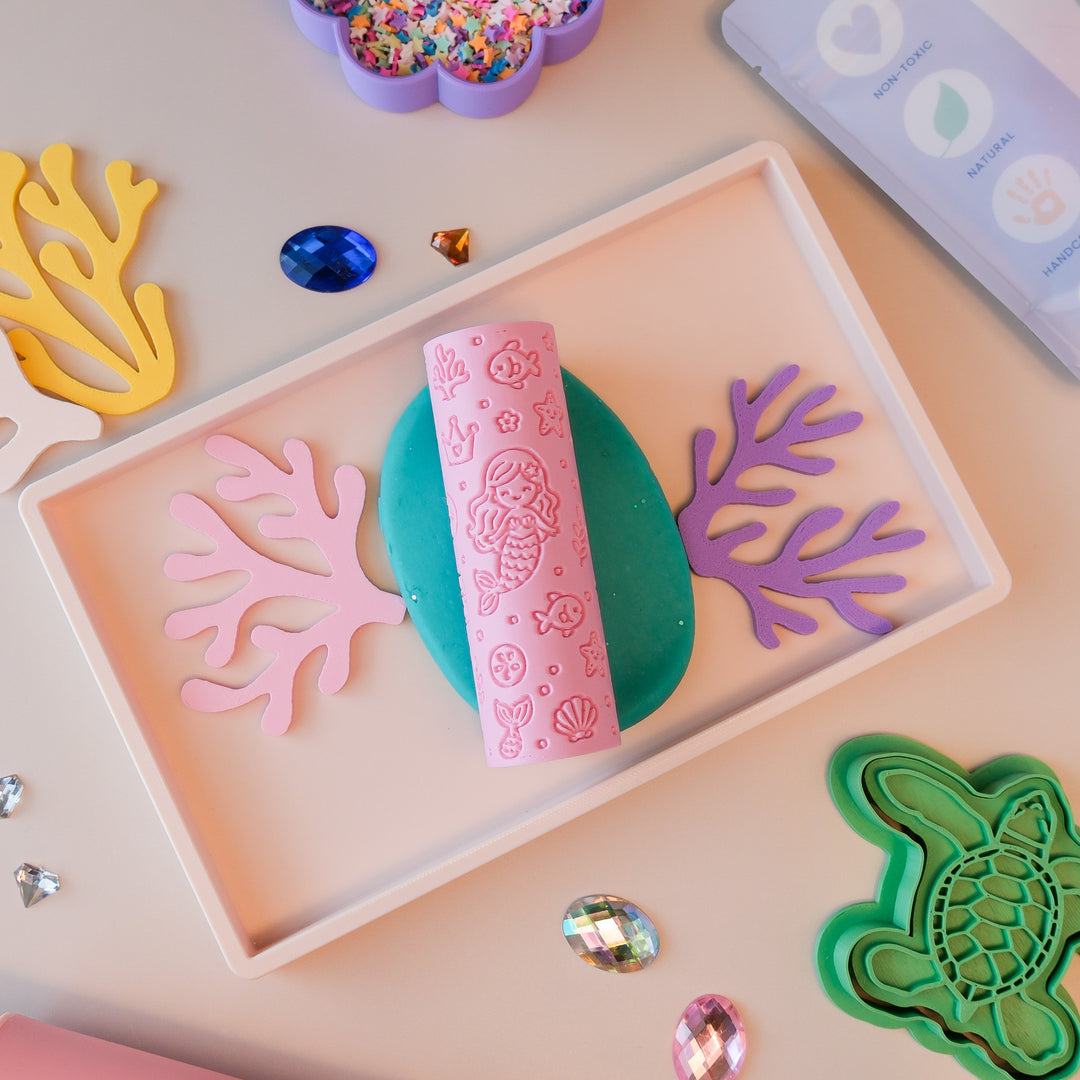 Eco Textured Roller | Mermaid