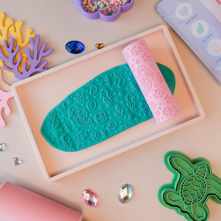 Eco Textured Roller | Mermaid