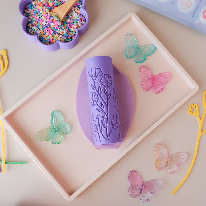 Eco Textured Roller | Flowers