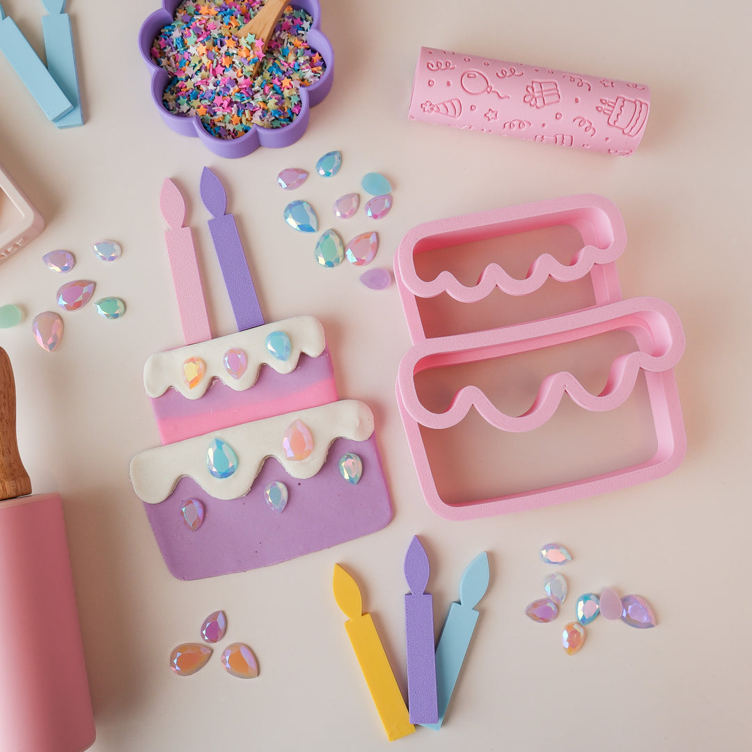 Build-a-Birthday Cake Cutter Set