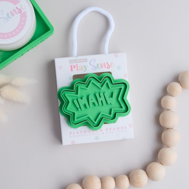 Eco Playdough Stamp | Comic Book