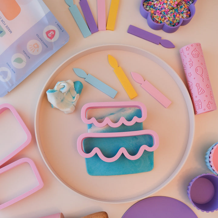 Build-a-Birthday Cake Cutter Set