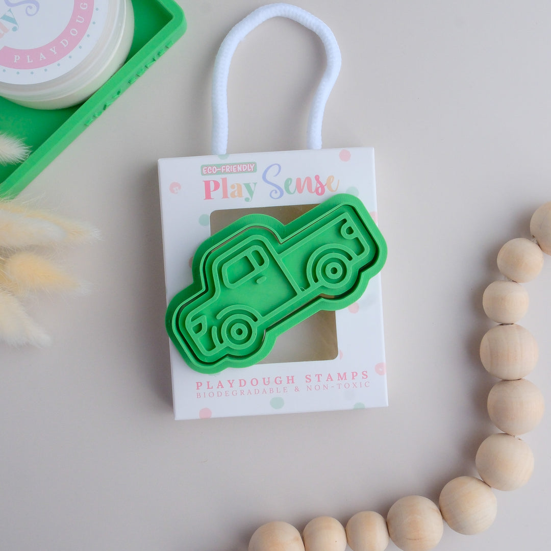 Eco Playdough Stamp | Vehicles