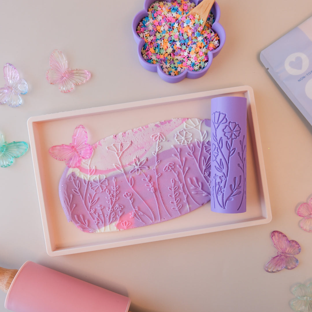 Eco Textured Roller | Flowers