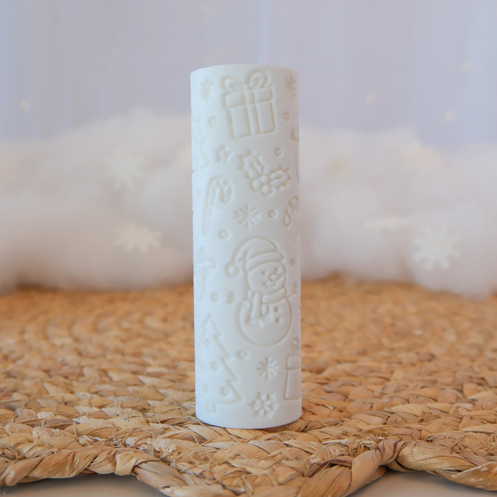 Eco Textured Roller | Christmas | Frosty Snowman