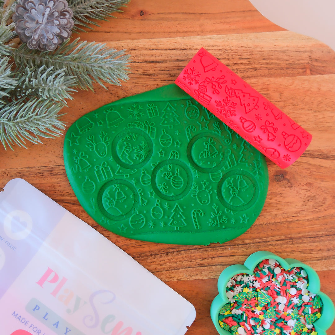 Eco Textured Roller | Christmas | Hide & Seek Elf