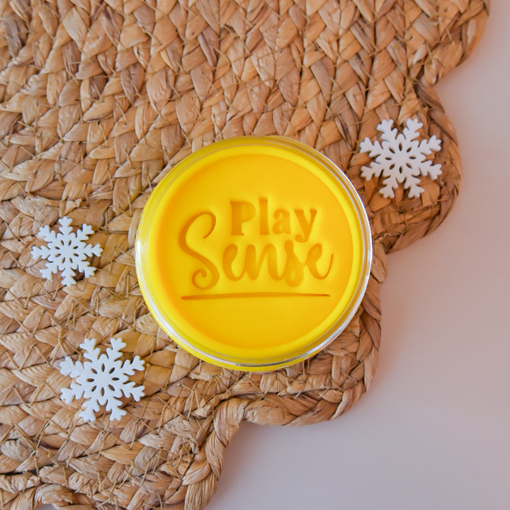 Christmas Playdough | Merry & Bright Yellow | Pineapple Scented