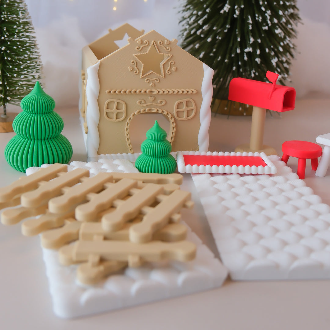 Gingerbread Small World Play Set | Limited-edition