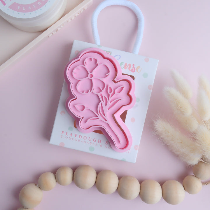 Eco Playdough Stamp | Flowers