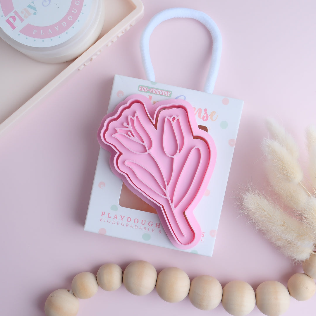 Eco Playdough Stamp | Flowers