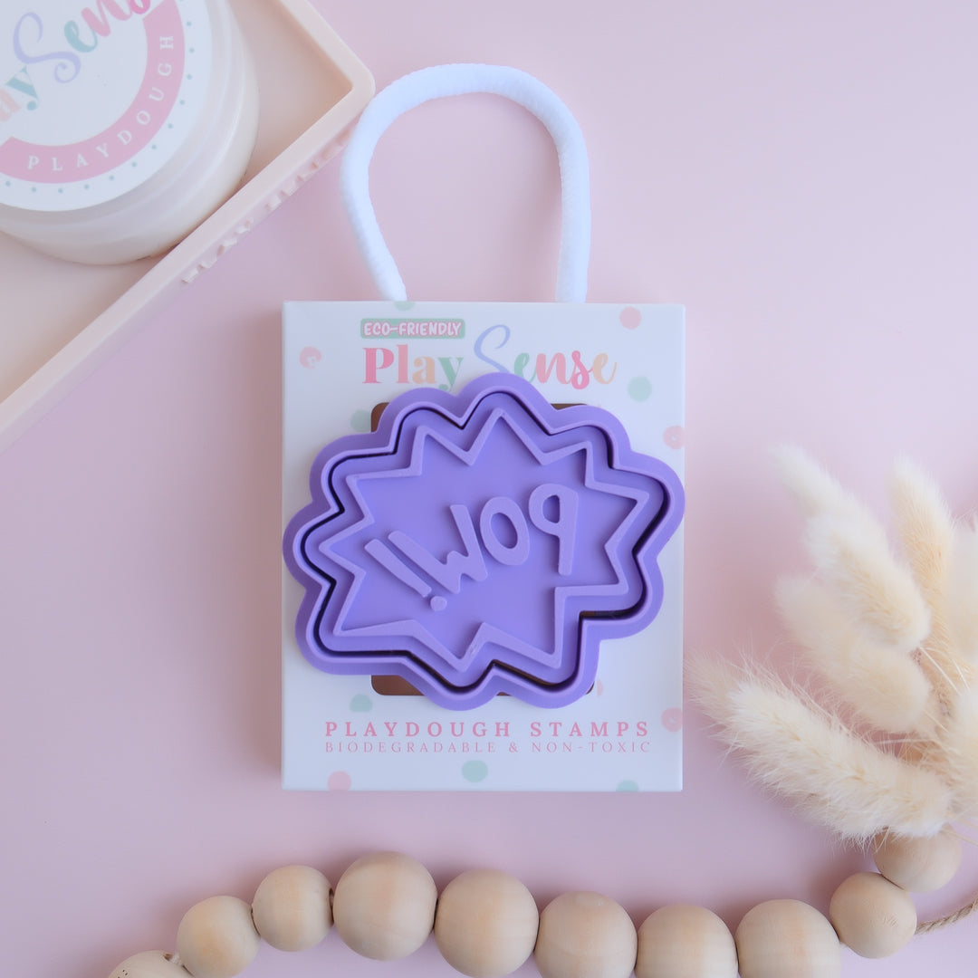 Eco Playdough Stamp | Comic Book