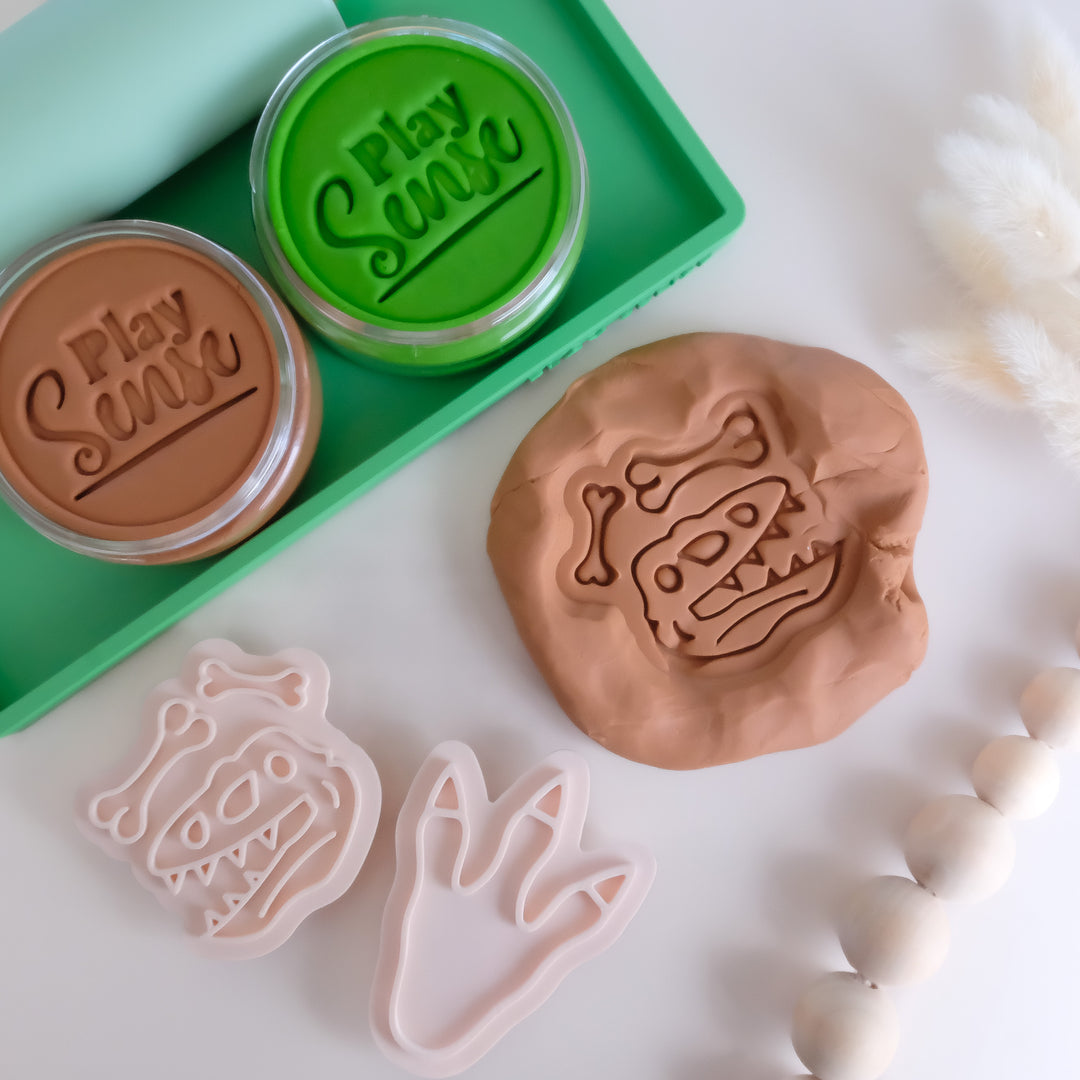 Eco Playdough Stamp | Dinosaurs