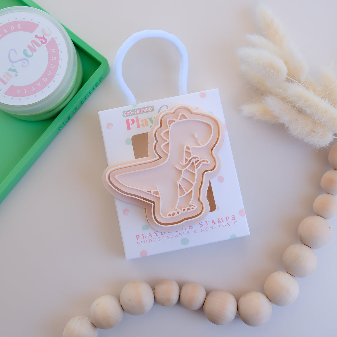 Eco Playdough Stamp | Dinosaurs