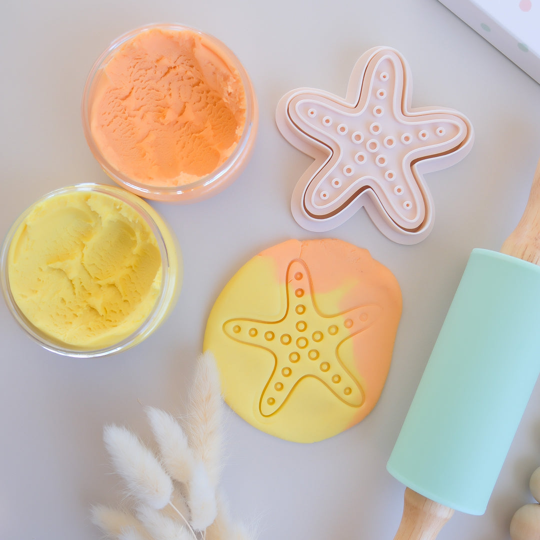 Eco Playdough Stamp | Beach & Sea Life