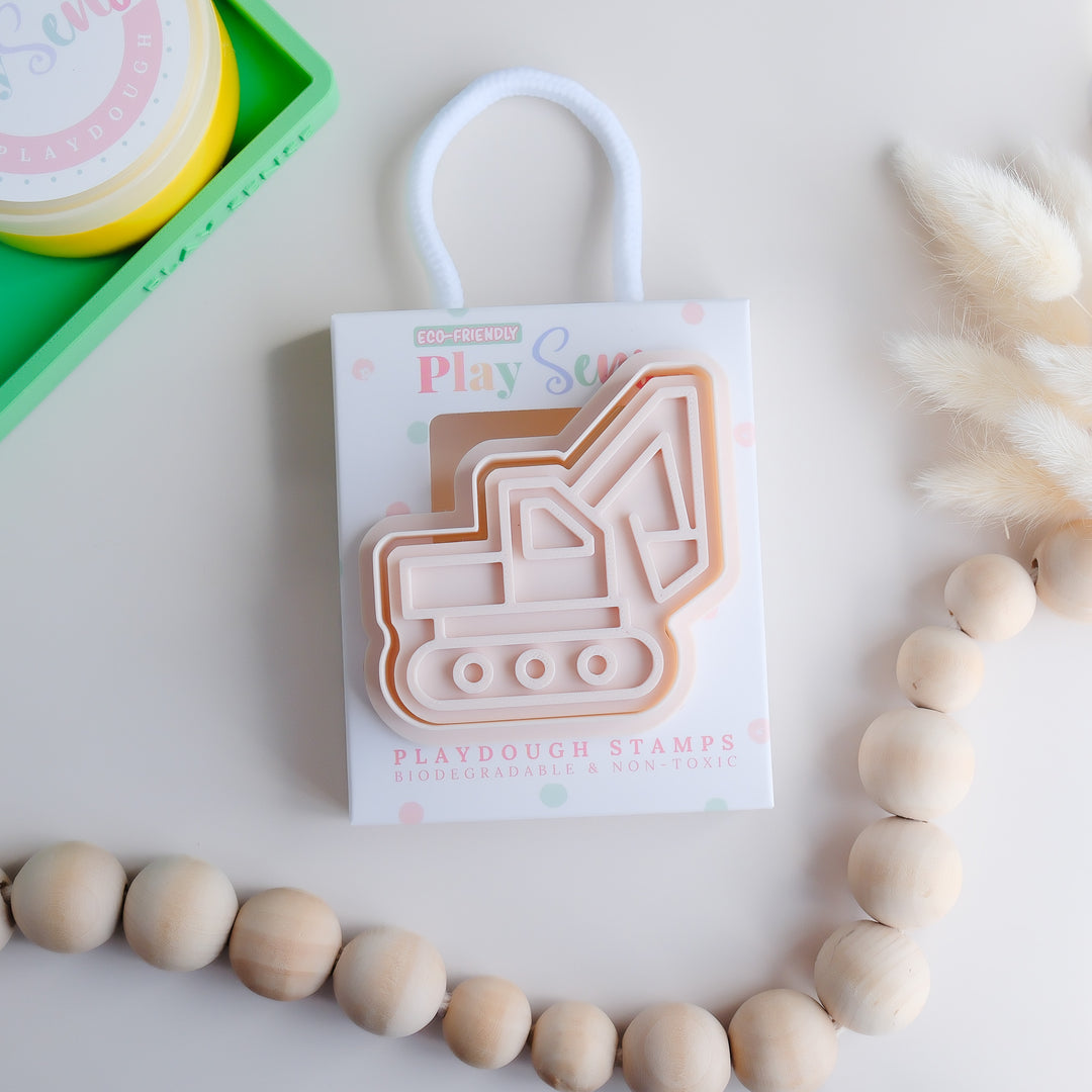 Eco Playdough Stamps | Construction