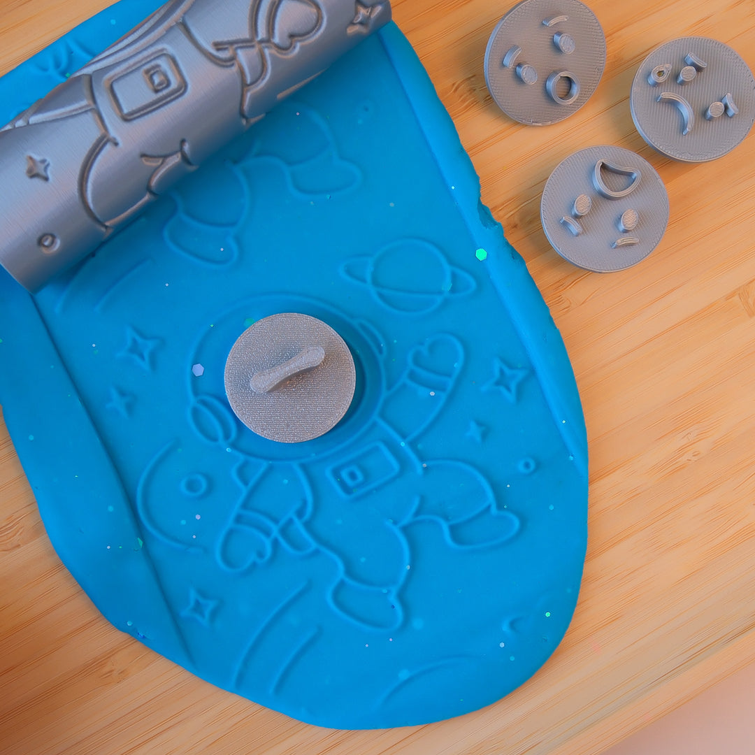 Eco Textured Roller | Limited Edition | Astronaut Emotions Roller Set