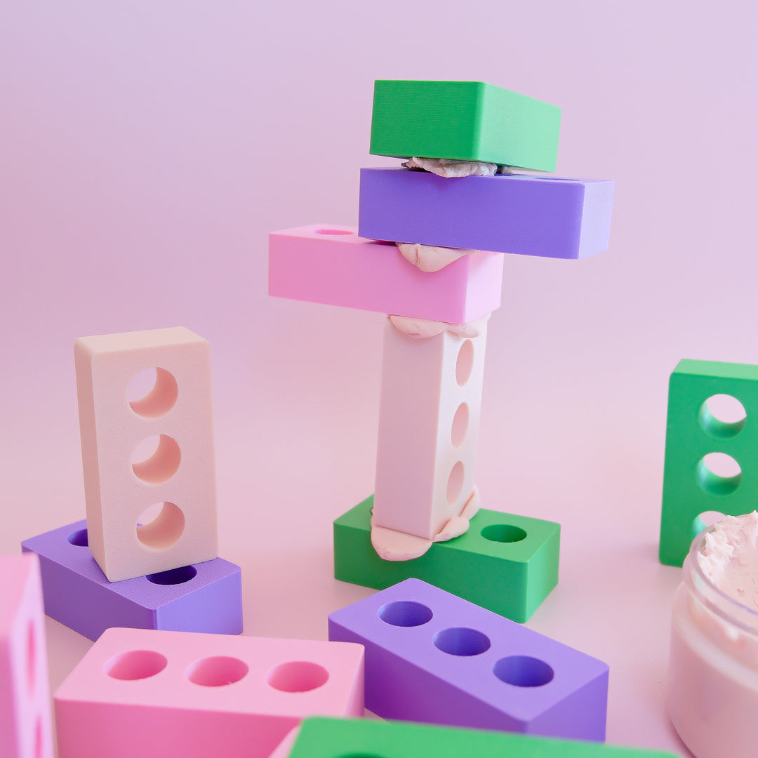 Eco Playdough Bricks