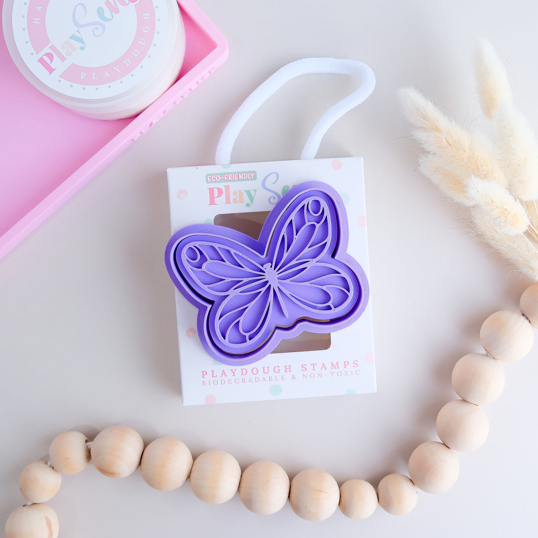 Eco Playdough Stamp | Butterflies