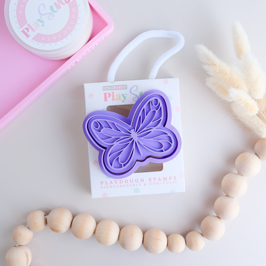 Eco Playdough Stamp | Butterflies