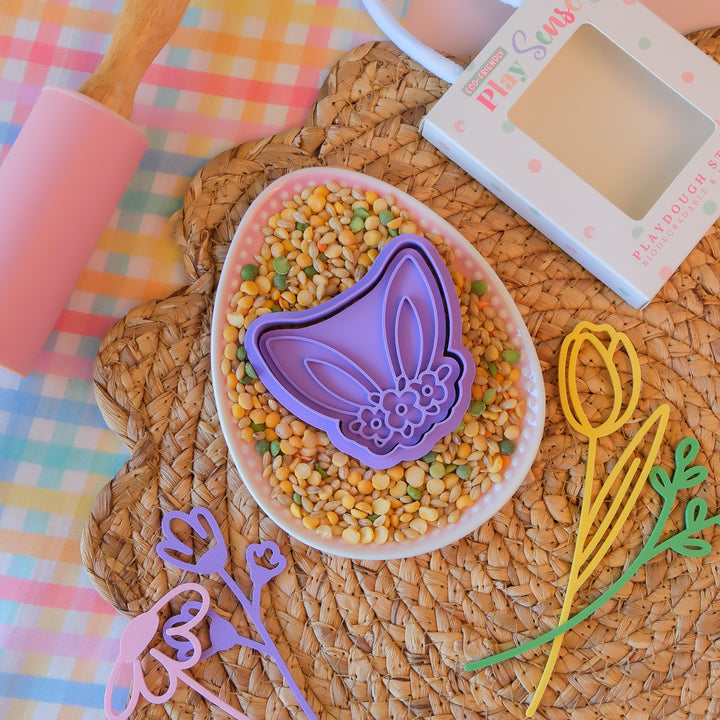 Eco Playdough Stamp | Easter Crown | Purple