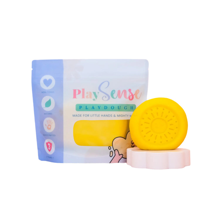 Play Sense Dough | Bright Yellow | Pineapple Scented