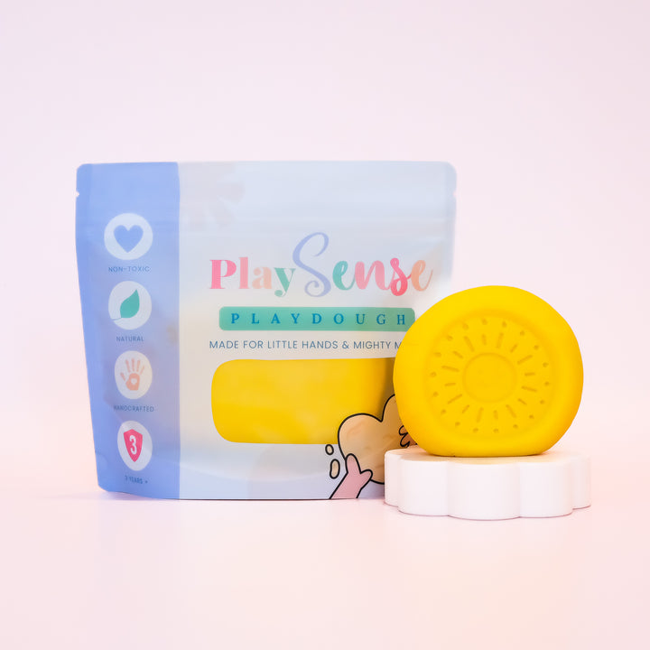 Play Sense Dough | Bright Yellow | Pineapple Scented