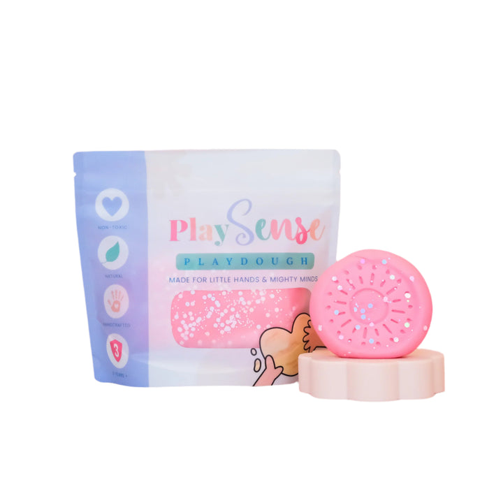 Glitter Dough | Pastel Pink | Cotton Candy Scented