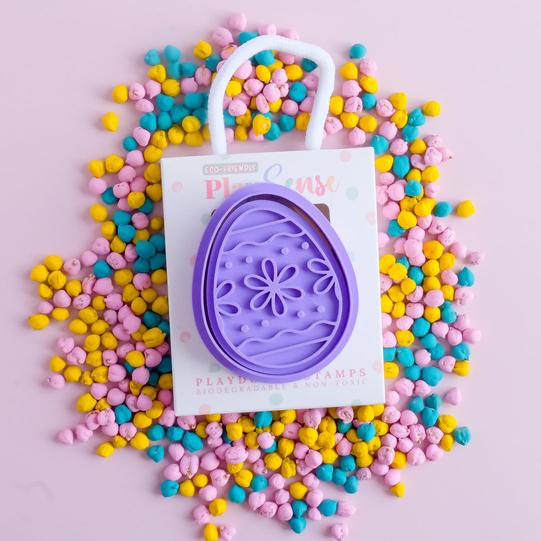 Eco Playdough Stamp | Easter Egg