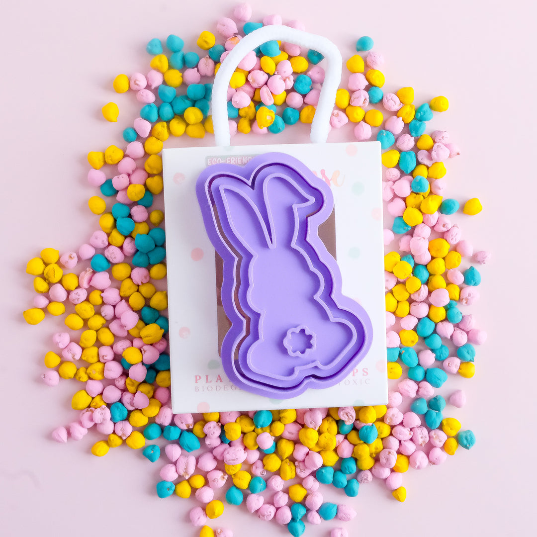 Eco Playdough Stamp | Easter Bunny Tail